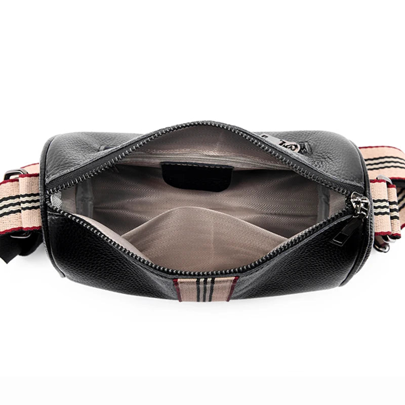 Chic Leather Crossbody Bag for Ladies