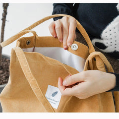 Canvas Tote Large Capacity Handbag Shoulder Bag