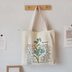 Women's Canvas Shoulder Shopper Bag Eco Large Tote Book Bags