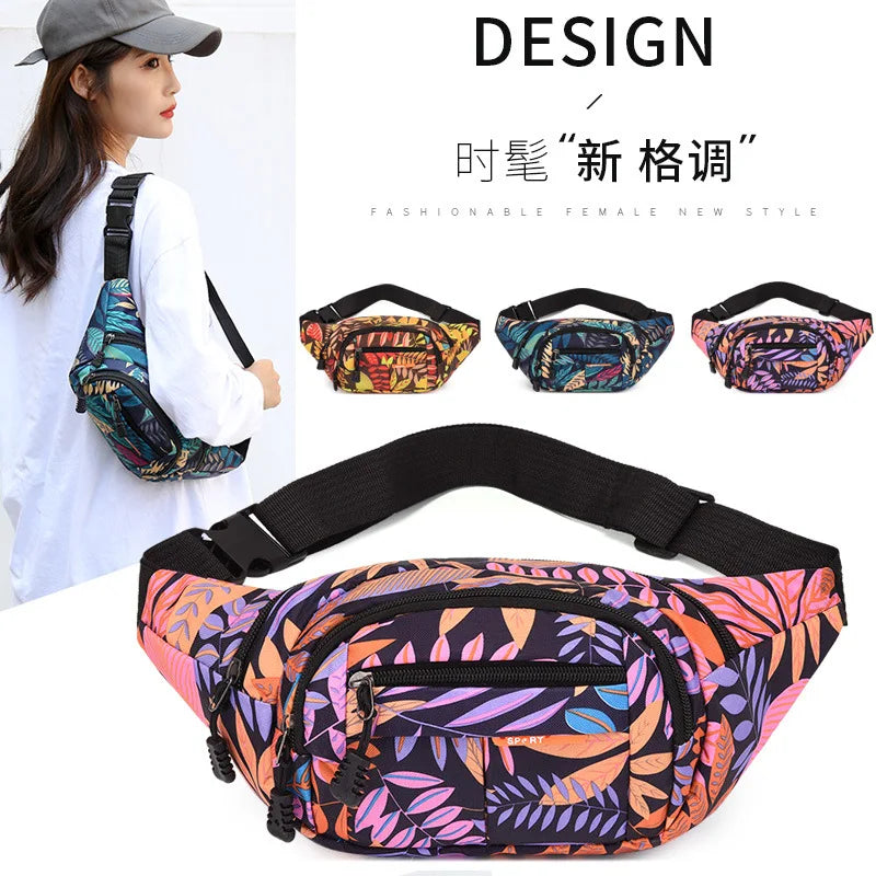 Crossbody Waist Bag Large-capacity Sports Bag