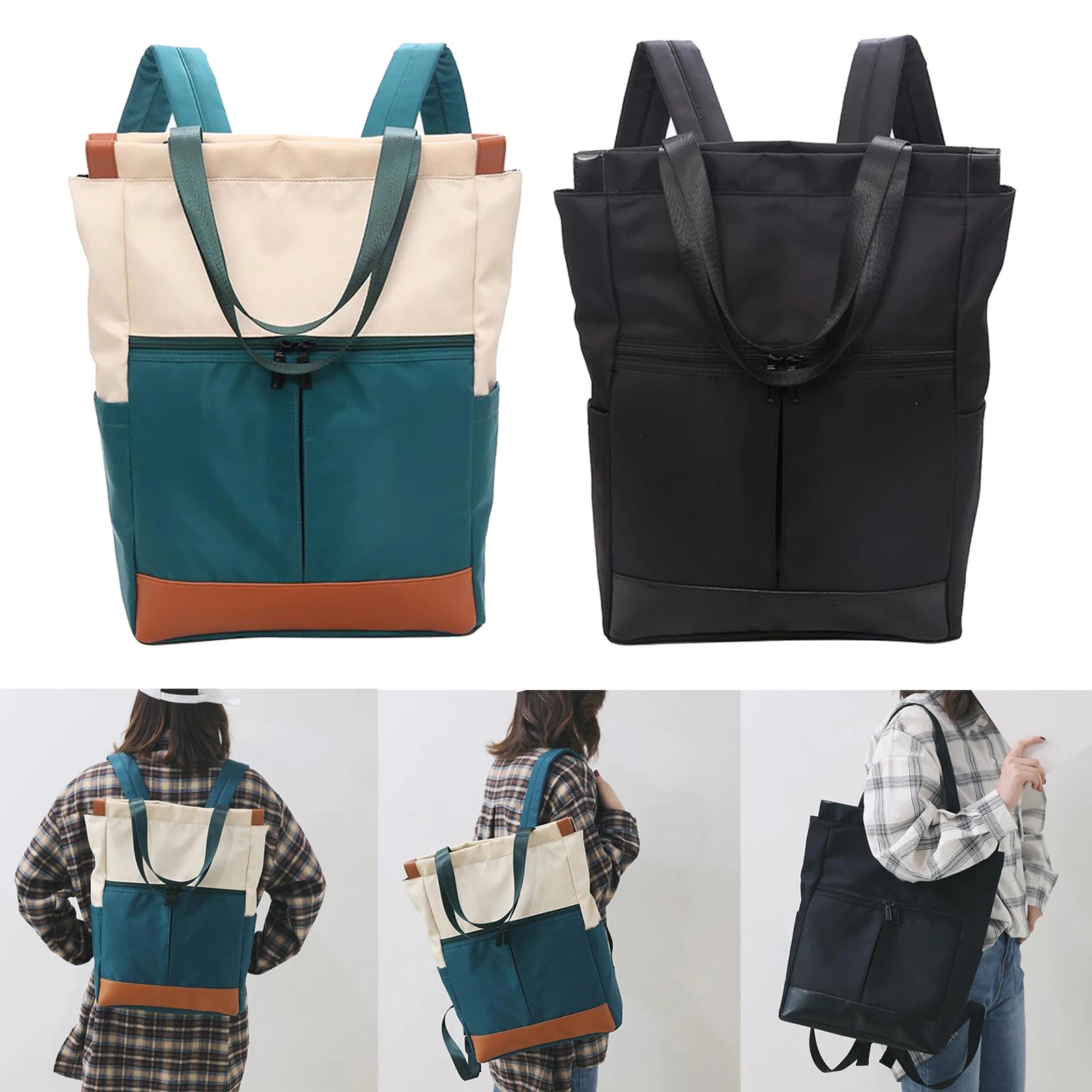 Women's Stylish Daypack Backpack Doctor Travel Diaper Bag