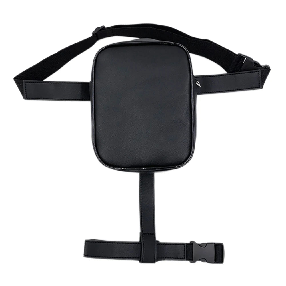 Women's Motorcycle Leg Side Bag Waterproof Shoulder Belt Pouch Hip Fanny Pack