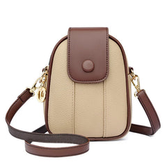 Leather Shoulder Bag Women's Cross Square Messenger Bag