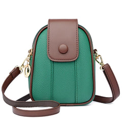 Leather Shoulder Bag Women's Cross Square Messenger Bag