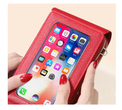 Women's Touch Screen Phone Bag Ladies Purse Wallet