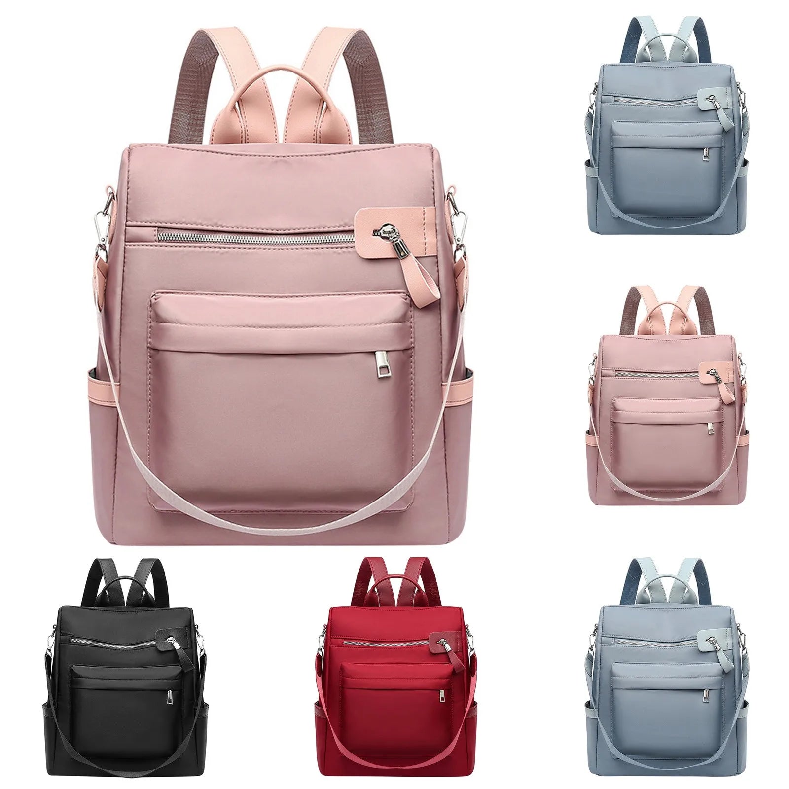 Women's Casual Backpack Adjustable Hiking Backpack with Water Bladder