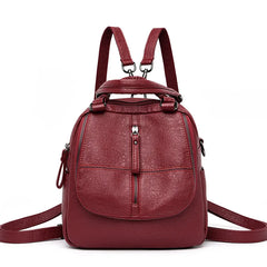 Women's Leather Shoulder Bag for Mobile Phone Keys