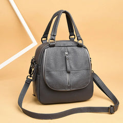 Women's Leather Shoulder Bag for Mobile Phone Keys