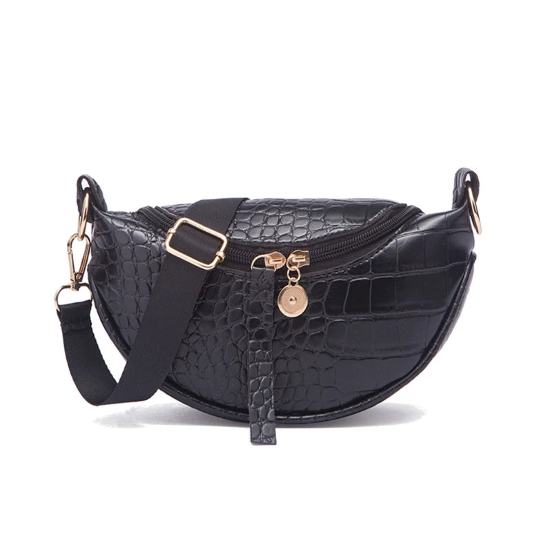 Women's Waist Bag Chest Pocket Fanny Travel Pouch Shoulder Crossbody Bags