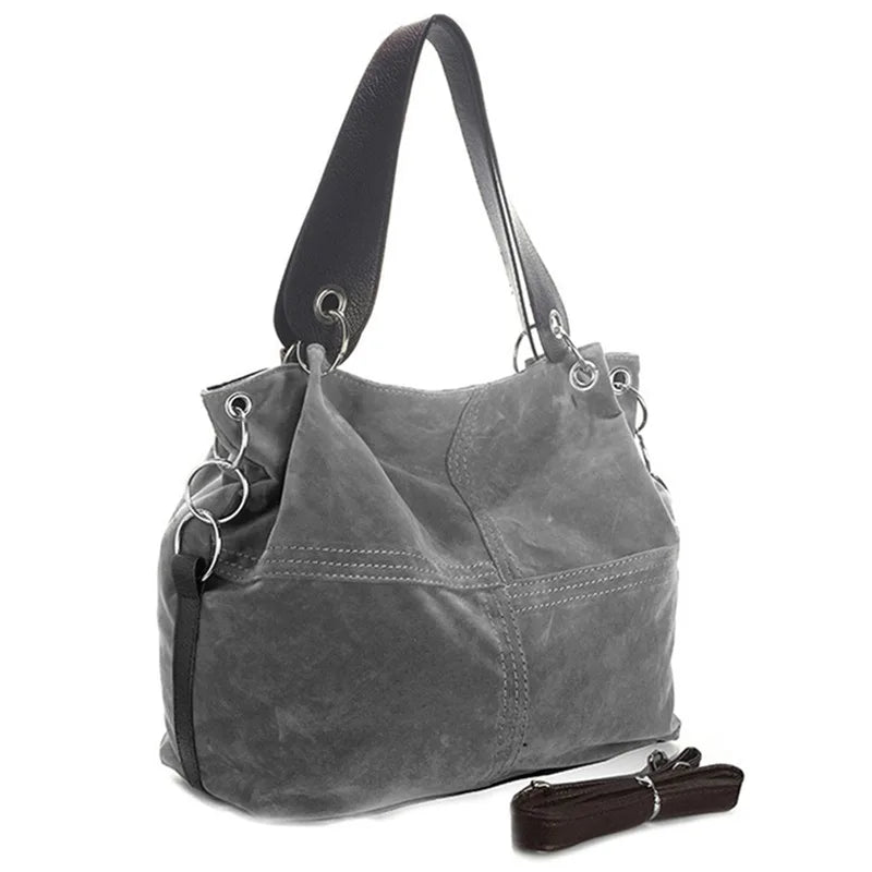 Women's Flannel Bag Stitching One-shoulder Messenger Bag