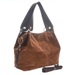 Women's Flannel Bag Stitching One-shoulder Messenger Bag