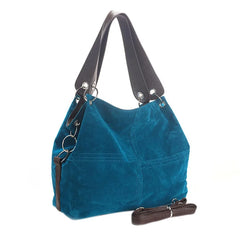Women's Flannel Bag Stitching One-shoulder Messenger Bag