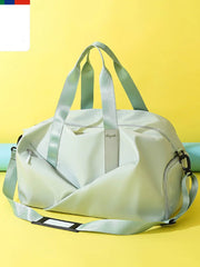 Women's Casual Shoulder Bag Dry and Wet Separation Outdoor Sports Bag
