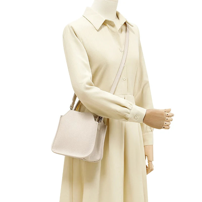 Women's Pu Leather Crossbody Shoulder Bag Solid Clutches