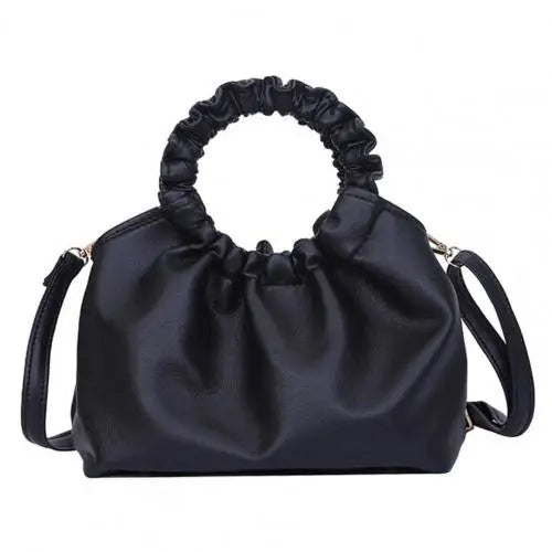 Women's Solid All-match Casual Handbag for Gift