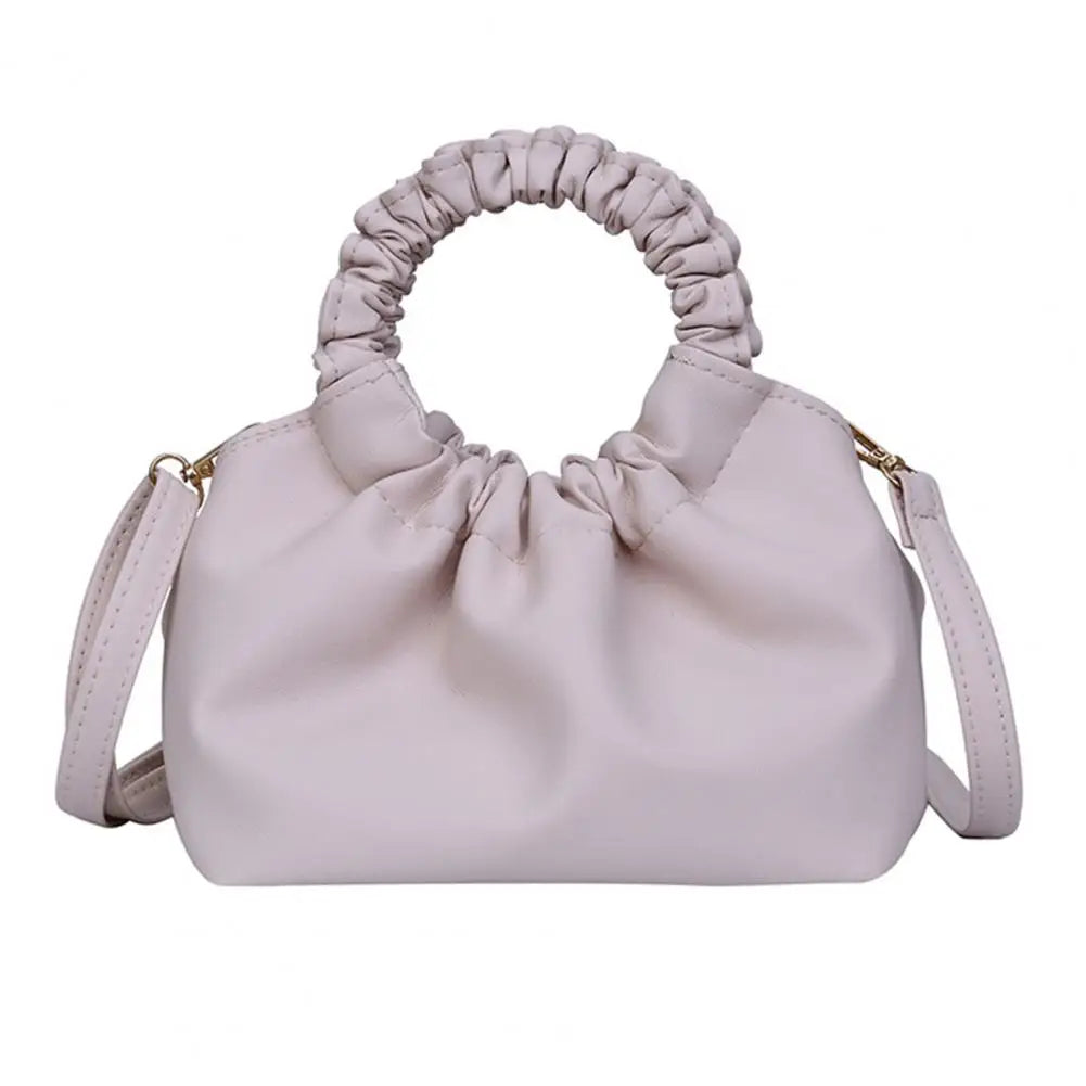 Women's Solid All-match Casual Handbag for Gift