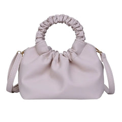 Women's Solid All-match Casual Handbag for Gift