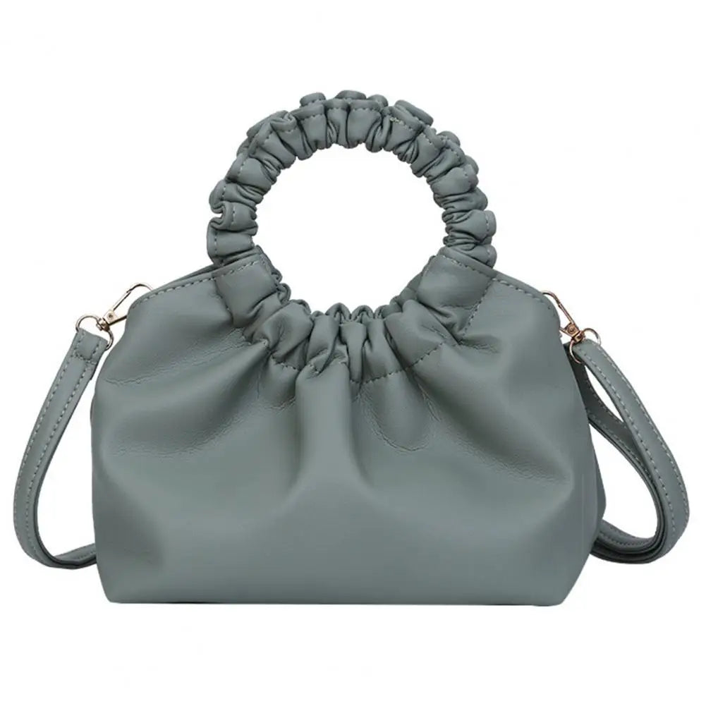 Women's Solid All-match Casual Handbag for Gift