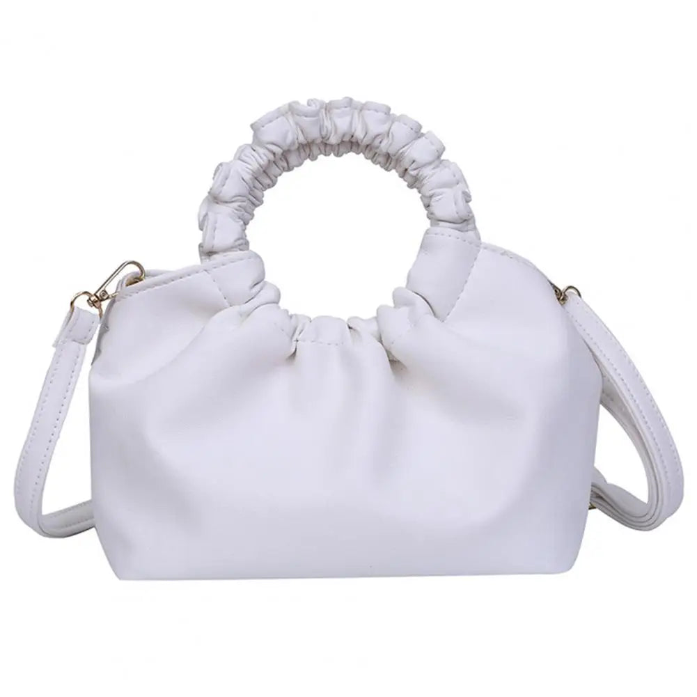 Women's Solid All-match Casual Handbag for Gift