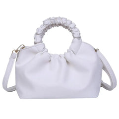 Women's Solid All-match Casual Handbag for Gift