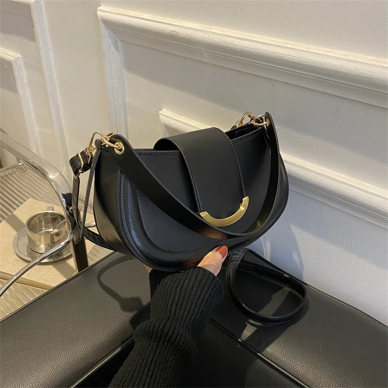 Women's Crossbody Small Bag for Leisure Travel Pu Shoulder Messenger Bags