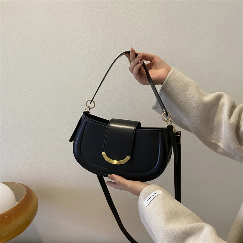 Women's Crossbody Small Bag for Leisure Travel Pu Shoulder Messenger Bags