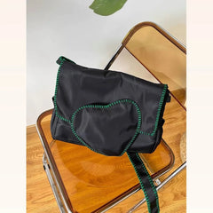 Harajuku Y2K Heart Techwear Crossbody Bag