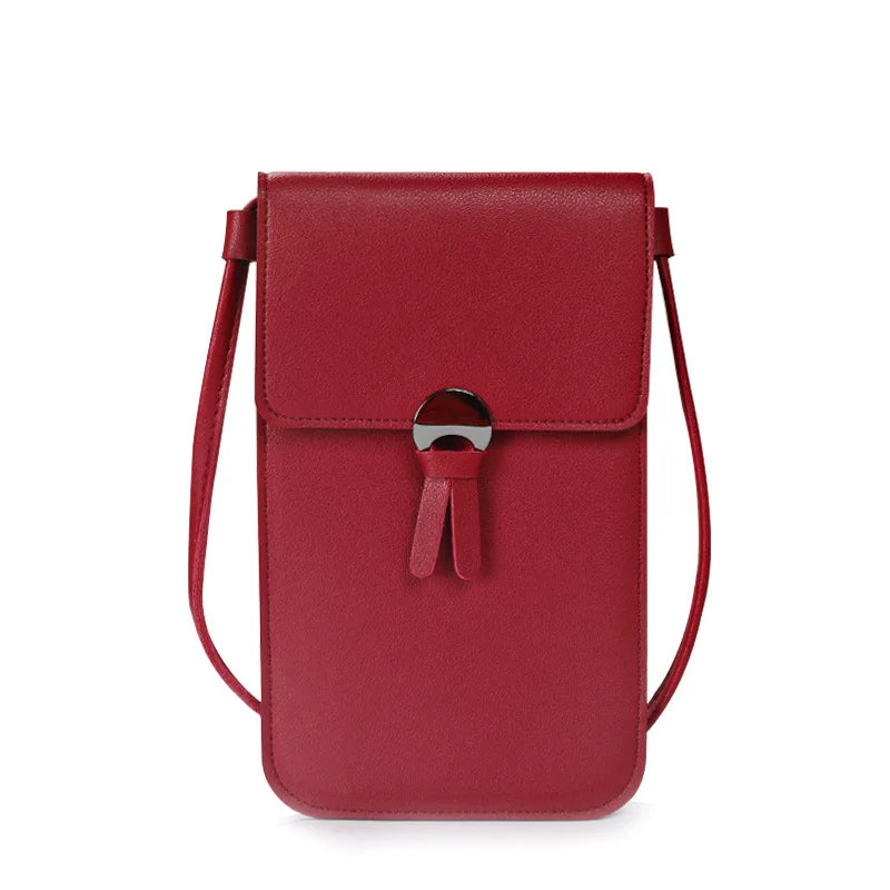 Women's Rabbit Ears Shoulder Bag Touch Screen Phone Purse