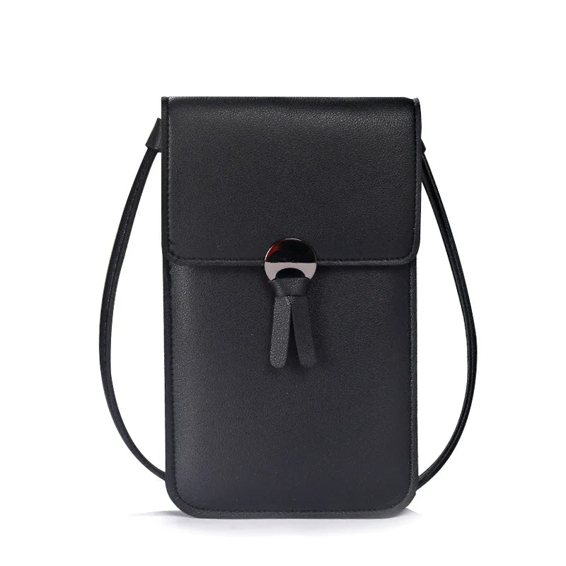 Women's Rabbit Ears Shoulder Bag Touch Screen Phone Purse