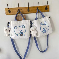 Women's One Shoulder Canvas Bag Backpack