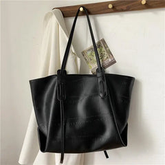 Yellow Leather Tote Bag Large Zipper Handbag