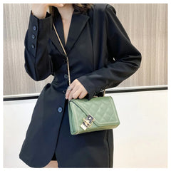 Women's Crossbody Bag Vintage Square Totes Handbag Messenger