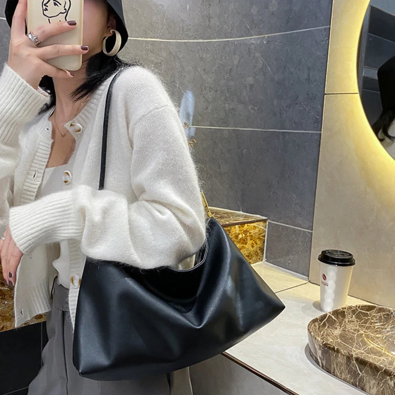 Women's Tote Bag Solid Casual Bag with Large Capacity