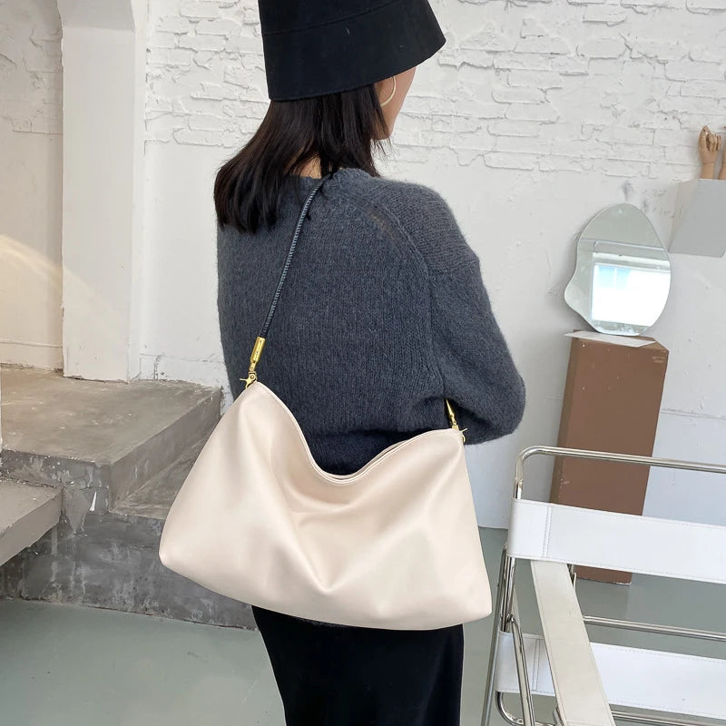 Women's Tote Bag Solid Casual Bag with Large Capacity