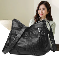 Women's Soft Leather Shoulder Bags Crossbody