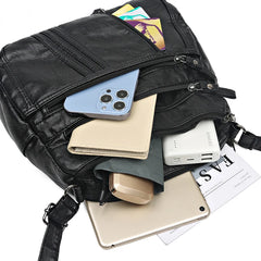 Women's Soft Leather Shoulder Bags Crossbody