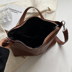 Women's Leather Crossbody Bag Casual Handbag Messenger Bag