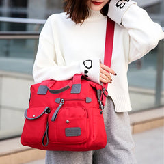 Outdoor Travel Shoulder Bag with Multi-pockets