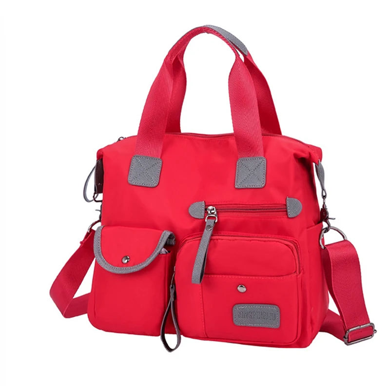 Outdoor Travel Shoulder Bag with Multi-pockets