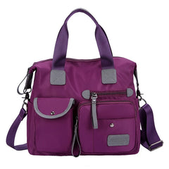 Outdoor Travel Shoulder Bag with Multi-pockets