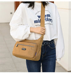Women's One-Shoulder Messenger Bag Waterproof Nylon Handbags