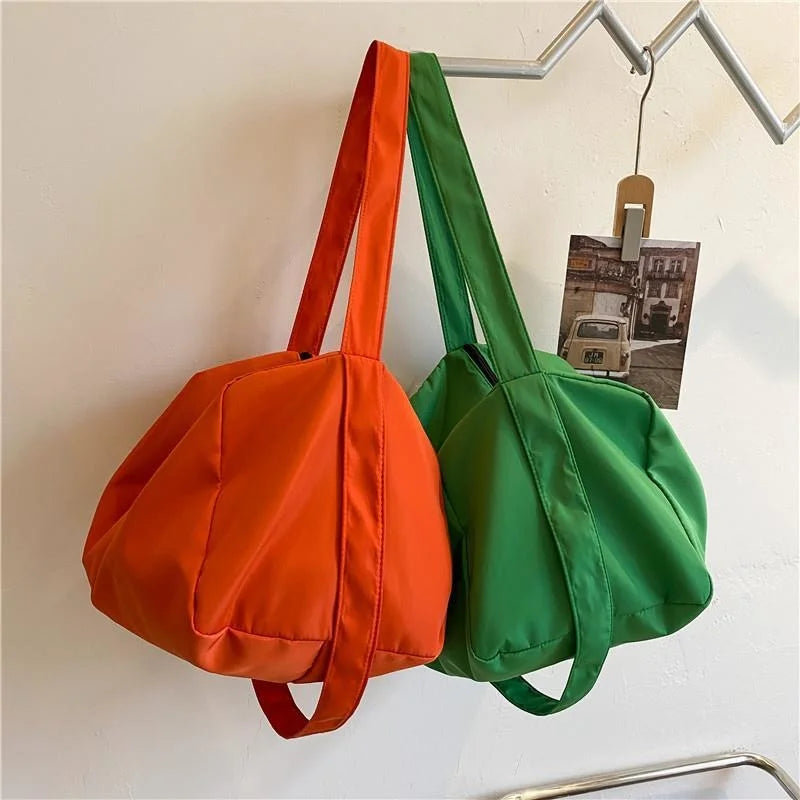 Nylon Messenger Bag Large Capacity Waterproof Shoulder Bag for Women