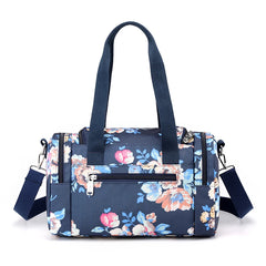 Waterproof Nylon Boston Crossbody Bag Large Capacity Lady Tote
