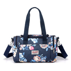 Waterproof Nylon Boston Crossbody Bag Large Capacity Lady Tote