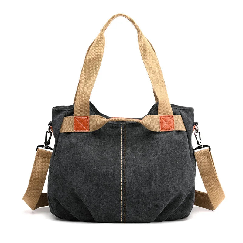 Women's One-shoulder Bag Tote Bags Retro Messenger Large Capacity Street Handbag