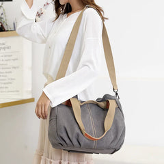 Women's One-shoulder Bag Tote Bags Retro Messenger Large Capacity Street Handbag