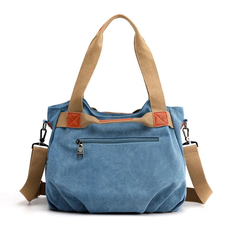 Women's One-shoulder Bag Tote Bags Retro Messenger Large Capacity Street Handbag