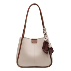Women's PU Leather Shoulder Bag Large Capacity Handbag