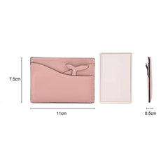 Women's Leather Wallet for Traveling Walking Camping
