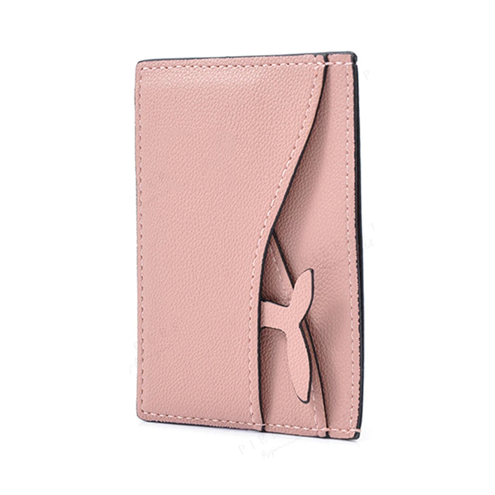 Women's Leather Wallet for Traveling Walking Camping